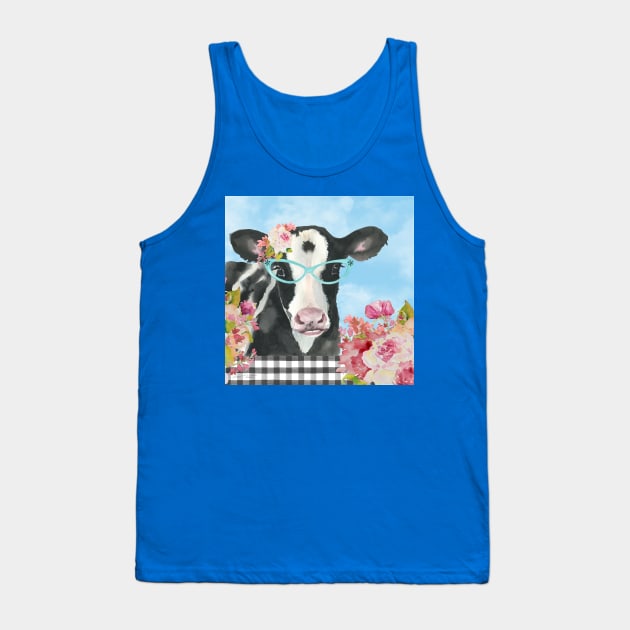 Farm Animal Beauties A2 Tank Top by Jean Plout Designs